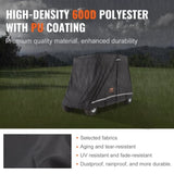 4 Passenger Golf Cart Cover 600D Polyester Waterproof Cover Universal Fits V952-QFBSGEFCZGMD7Y5A6V0
