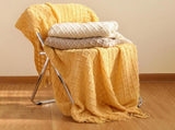 Throw Blanket for Couch 50 x 60 inches Knit Woven Blankets Cozy Lightweight Decorative Throw for Bed V1189-WXFWAL-20260319-01603