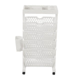 Movable Bookshelf 6 Tier Large Capacity Thickened Multifunctional Rolling Book Rack for Deskside V1294-YM0901-3116230009911