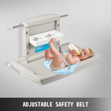 Horizontal Baby Table Wall-mounted Baby Diaper Station Vertical Fold Down Baby V952-YENBGHZ0000000001V0