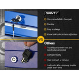 Giantz 5 Drawer Tool Box Cabinet Chest Trolley Box Garage Storage Toolbox Blue TB-5DR-ROLL-BLUE