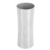 Tall Vase 304 Stainless Steel Silver Color Waist Shaped Flower Arrangement Vase for Office and V1294-YM0901-3115240109011