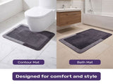 Soft 2-Piece Bathroom Mat Set V219-STAMATFTBT3A
