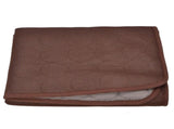 Pet Cooling Mat Breathable Soft Summer Dog Cat Sleeping Pad for Kennel Sofa Bed FloorBrown XXL V1294-YM0714-3117210151528
