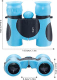 Pink Binoculars for Babies Gift Set Compact Lightweight Outdoor Use V1263-JX-4141