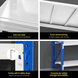 Giantz 2Mx0.9M Warehouse Shelving Garage Rack WR-F-20060-900BG-AB