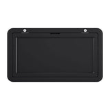 Weisshorn Caravan Table 800 x 450mm Folding Lockable Black CARAVAN-TABLE-80X45-BK