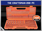 208-Piece Security Bit Set Screwdriver Key Hex Holder Tamper Proof Torx Adaptor V465-94272-O