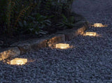 Solar Glass Brick Light -Crystal Brick Stone Lamp Garden Courtyard Pathway Patiol, Decorative V1192-AZ-W-15882