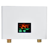 5500W Tankless Instant Electric Water Heater with Touch Panel Remote Control for Kitchen Bathroom V1294-YM0714-3113210258512