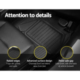 Weisshorn Car Rubber Floor Mats Front And Rear Compatible For Toyota RAV4 2019-2022 RUBBER-MAT-TOYOTA-RAV4