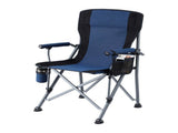 Weisshorn Camping Chair Folding Outdoor Portable Seat Lightweight Beach Picnic Fishing Capacity XFEL-CAMP-CH-BU