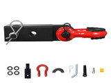 Shackle Hitch Receiver 50 mm, 29.9 Tons Breaking Strength, D Ring Shackle with Trailer Hitch Lock V952-ZJLHJ2IN550085NCOV0