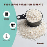 Kemmie 5Kg Potassium Sorbate Food Grade Granules Preservative E202 Cosmetic V238-SUPDZ-28795747598416