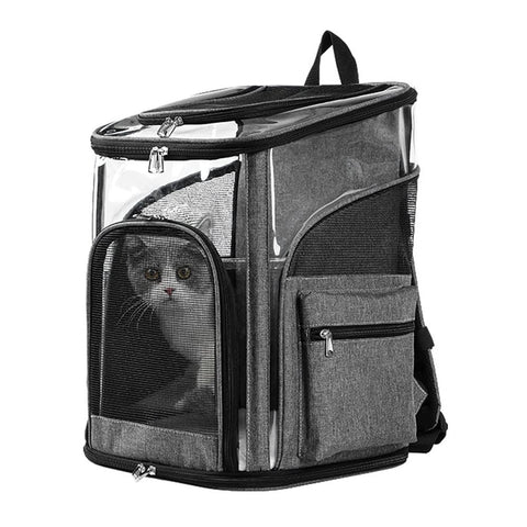 LIFEBEA Cat Pet Carrier Backpack - Dog Puppy Travel Space Carrier Bag - Intimate Design & Easy V522-PET CARRIER BACKPACK-S