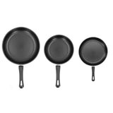 3Pcs Frying Pan Set Household Mini NonStick Pan Kitchenware for Induction Cooker Gas Stove V1294-YM0901-3118210138511