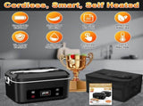 Heated Lunch Box,Electric Lunch Box, Lunch Box Battery Powered, Pro 24000mah,5.5 Cups Portable Food V1079-HEATEDBOX01