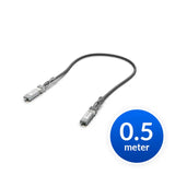 Ubiquiti SFP28 Direct Attach Cable, 25Gbps DAC Cable, 25Gbps Throughput Rate, 0.5m Length V1202-V2-NHU-DAC-SFP28-0-5M