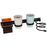 Multifunctional Space Aluminum Bathroom Storage Rack Hair Dryer Toothbrush Holder V1294-YM0901-3112200098311