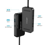 Simplecom DA451 5-in-1 USB-C Multiport Adapter MST Hub with VGA and Dual HDMI V28-DA451