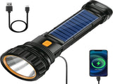 Solar Flashlight - Solar LED Flashlight - USB Rechargeable Solar Flashlight - Emergency Flashlight V1188-MS-313-0830