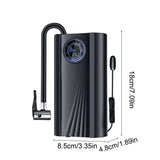Electric Car Air Pump,Portable Tire Pump for Cars,Temperature Overheat Protection,Automatically V1366-AZ2-W-26590
