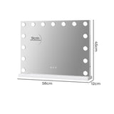 Yezi LED Hollywood Makeup Mirror 45x58cm MM1011-58