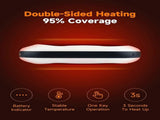 10000mAh Rechargeable Hand Warmer & Power Bank - 2-Sided Heating, Portable USB V1263-JX-6009