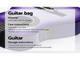 Alpha 34 Inch Classical Guitar Wooden Body Nylon String Beginner Kids Gift Purple GUITAR-D-34-PURPLE
