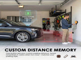 LED Garage Parking Sensor 3-Color Precision Indicator, Adjustable Parking Distance, Dual Power V1369-AZ3-W-12005