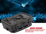 Waterproof Trail IR Camera 1080P 12MP HD Wildlife Game Hunting Cam with 42PCS 850NM IR LEDs V1294-YM0901-JY07088
