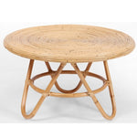 Crocus Rattan Round Coffee Table 80cm - Natural V315-VOD-AZUR-01