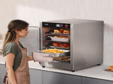 Hot Box Food Warmer, 5-Tier Concession Warmer with Water Tray, 5 Pans, Single-door and Adjustable V952-XXSPBWJ5CBTM0I6VPV3