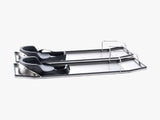 Concrete Knee Boards Stainless Steel, 30'' x 8'' Sliders, Knee Boards For, V952-HNTXGB30X80000001V0