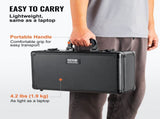 Graded Card Storage Box, 4 Slots, Graded Sports Cards Holder Carrying Case with Key Lock Foam V952-FJKSNHYCSKK1V3VTKV0