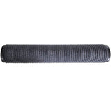 Grey Pvc Door Mat 90 X 150 Cm 43_241276