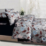 Big Sleep Stafford Quilt Cover Set Double V442-HIN-QUILTCS-STAFFORD-GREY-DS