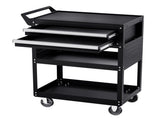5-Tier Tool Cart with Wheels, 400 lbs Load Capacity, Rolling Work Cart with 2 Drawers & Pegboard, V952-DGNGJCHCLYG22CMU5V0