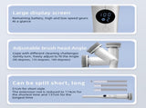 Electric Spin Scrubber Power Shower Cleaning Brush with Extendable Handle & 8 Brush Heads for V1222-G001