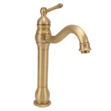 Basin Faucet Retro European Style Brass Gourd Design with Hose and Gasket Bathroom Sink Faucet for V1294-YM0626-3112220095611