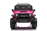 Jeep Off Road Inspired Ride On Car Kids Fairyland Adventure Pink V580-JEEPOZ617