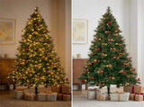 Christabelle 2.3m 7.5ft Deluxe Mountain Pine Christmas Tree Pre Lit Multi Function LED Artifici 112_SENDMP75