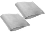 2pcs Thermal Window Film for Glass, Silver Aluminum Foil Sunshade, Heat Blocking, UV Protection, V1192-AZ-W-21774