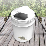 2 x Flip N Slide Bucket Lid Mouse Rat Trap Automatic Mouse Trap With Ladder Reusable V63-842071