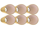 6PCS E14 Lamp Shade Fabric Lampshade Table Lamp Ceiling Lamp Shade for Bedroom Living RoomGold PX153 V1294-YM0715-3119210283113