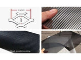Gardeon Gutter Guard Aluminium Mesh 60M 100x20cm Black ALUM-MESH-0730-BK-COM-60