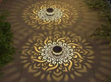 Solar-Powered Wrought Iron Mandala Pattern Openwork Projection Courtyard and Garden Mood V1265-AU-MANTUOLUO-2