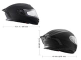 Full Face Motorcycle Helmet Motocross Helmet with Bluetooth Slot V952-MTCQKOZBSMHSVYL17V0