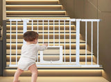 Alston 76cm Tall Baby Pet Security Gate Safety Adjustable Width with Cat Door for House Doorways V985-CATDOORGATE