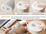 Tutuviw Large Ventilated Toothbrush Travel Holder,Portable Travel Toothbrush Case with Twist V1189-WXFWAL-20260319-00338